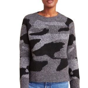 Anthropologie Moth Marjorie Camo Sweater Size Small P